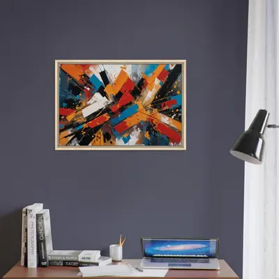 Rhythm in Color - Bold Abstract Motion