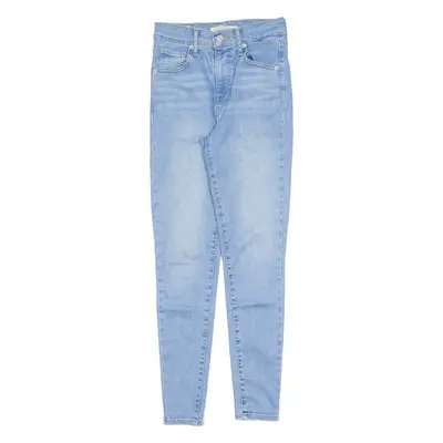 LEVI'S Mile High BIG E Womens Jeans Blue Slim Skinny Stone Wash W26 L28