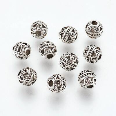 Tibetan Style Alloy Beads