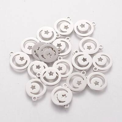 Non-Tarnish 201 Stainless Steel Charms