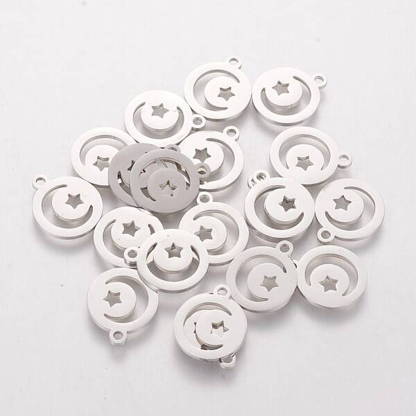 Non-Tarnish 201 Stainless Steel Charms
