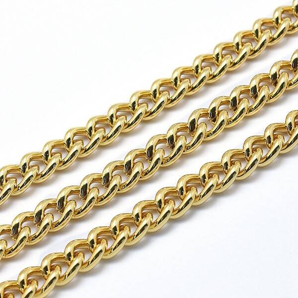 Eco-Friendly Brass Cuban Link Chains