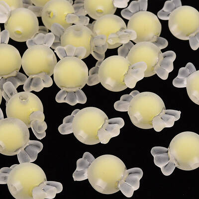 Transparent Acrylic Beads