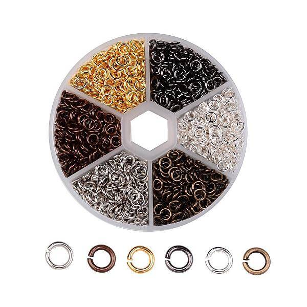 1 Box Open Jump Rings Brass Jump Rings