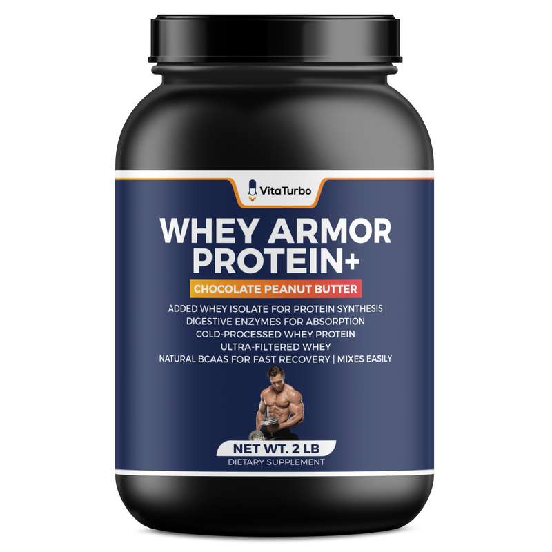 Whey Armor Protein+(Chocolate Peanut Butter) - 2 LBS - 36 Grams