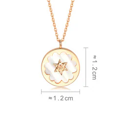 18K Rose Gold Necklace