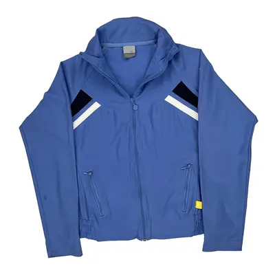 Nike Track Jacket - Small Blue Polyester | Size: small