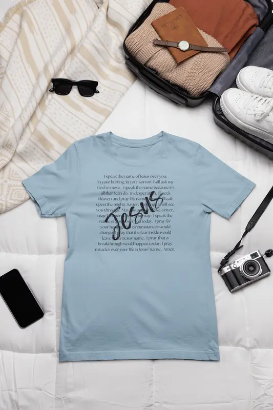 In Jesus' Name Prayer Tee