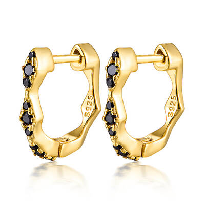 925 Sterling Silver Hoop Earrings