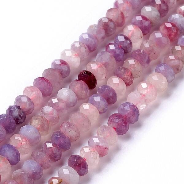 Natural Plum Blossom Tourmaline Beads Strands