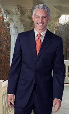 48XL Suit - 48 Extra Long Suit - Navy Suit