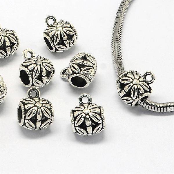 Tibetan Style Alloy Tube Bails