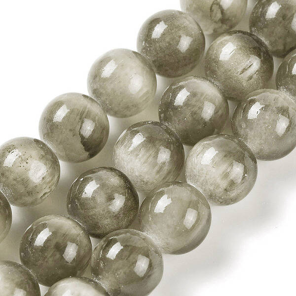 Natural Selenite Beads Strands