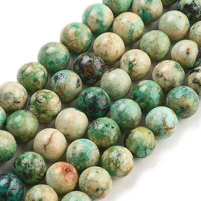 Natural Peruvian Turquoise(Jasper) Beads Strands