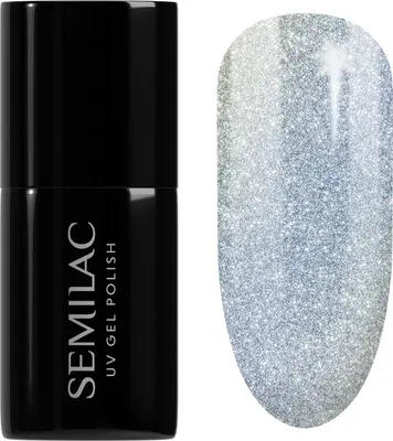 Semilac UV Hybrid Brides Babes Gel Nail Polish with UV/LED Lamp Color 486 The Brave One 7ml