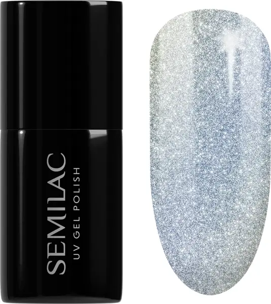 Semilac UV Hybrid Brides Babes Gel Nail Polish with UV/LED Lamp Color 486 The Brave One 7ml