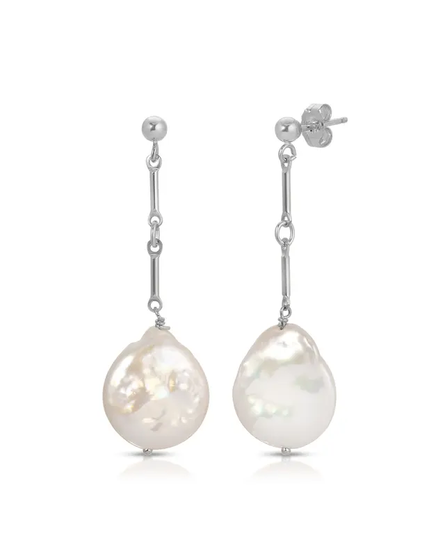 Oviedo Drop Earrings | Metal Color: Silver