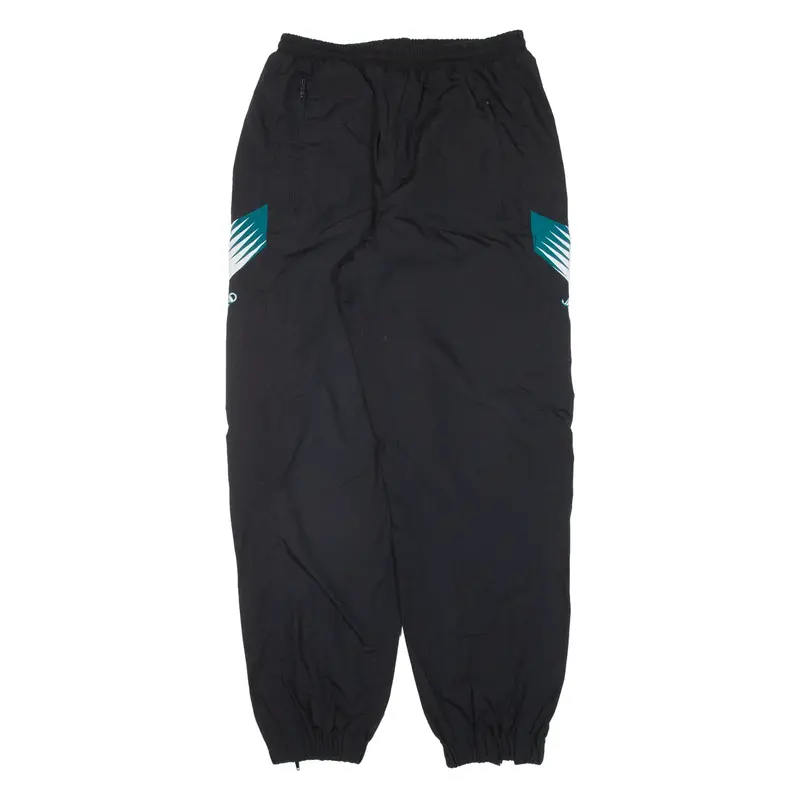 JAKO SPORT Mens Track Pants Black Tapered L W28 L30