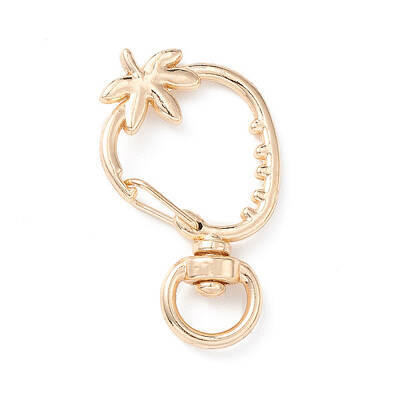 Strawberry Alloy Swivel Clasps