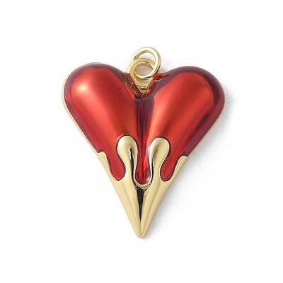 Brass Enamel Pendants