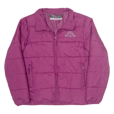 KAPPA Insulated Puffer Jacket Purple Girls L