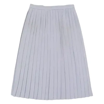 Womens Pleated Skirt Grey Midi M
