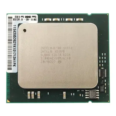 594896-001 HP 2.00GHz 6.40GT/s QPI 18MB L3 Cache Socket LGA1567 Intel Xeon X6550 8-Core Processor for ProLiant Servers