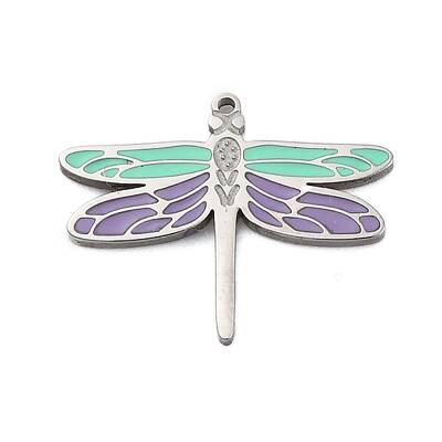 304 Stainless Steel Enamel Charms