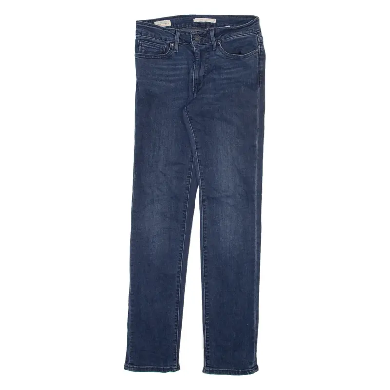 LEVI'S 712 Big E Womens Jeans Blue Slim Skinny W27 L28