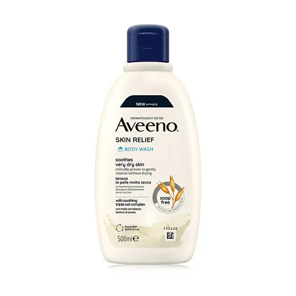 Aveeno Skin Relief Body Wash (Very Dry Skin) - 500ml