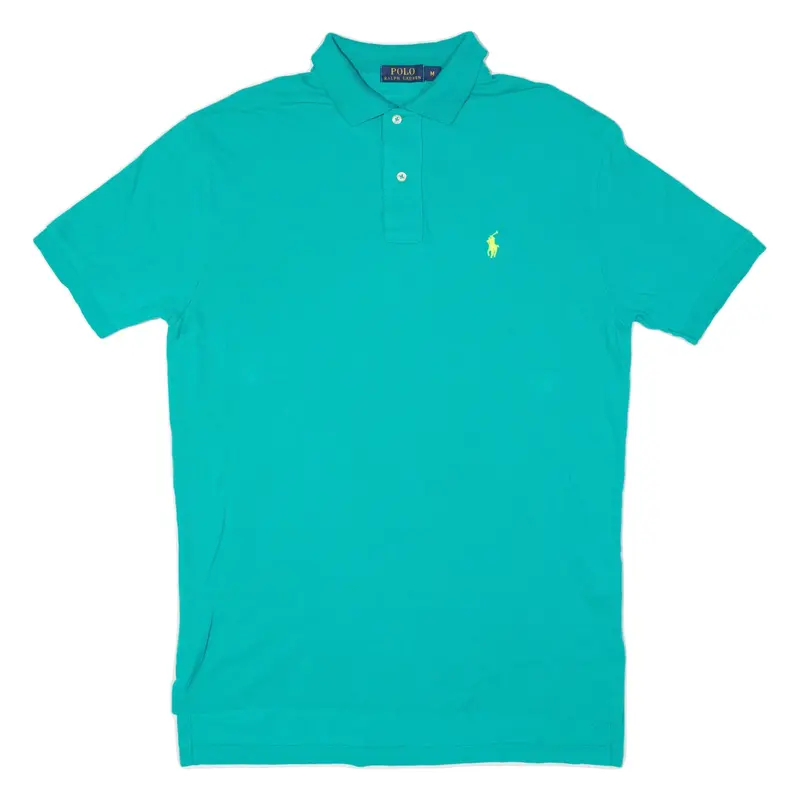 POLO RALPH LAUREN Oversized Mens Polo Shirt Green M