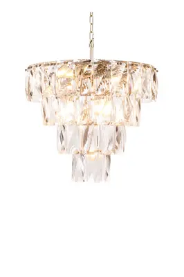 Glass Layered Chandelier | Eichholtz Amazone S