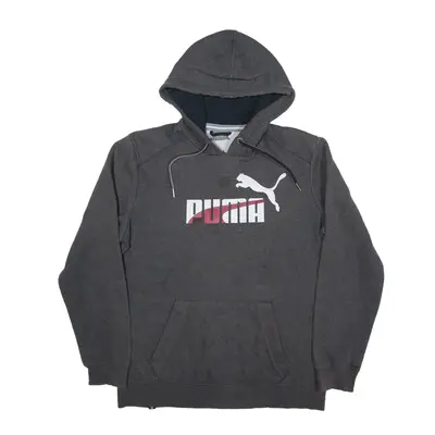 PUMA Hoodie Grey Pullover Mens M