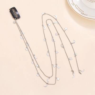 Alloy Tassels Snap Hair Clips