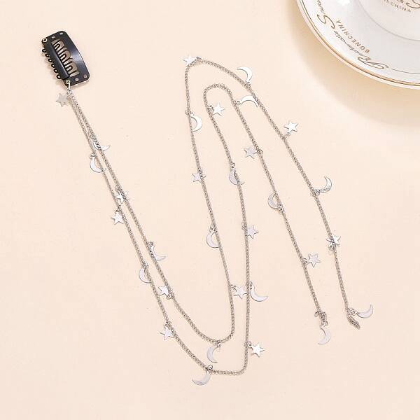 Alloy Tassels Snap Hair Clips