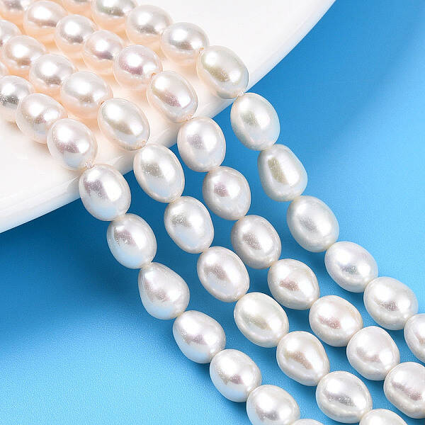 Natural Cultured Freshwater Pearl Beads Strands