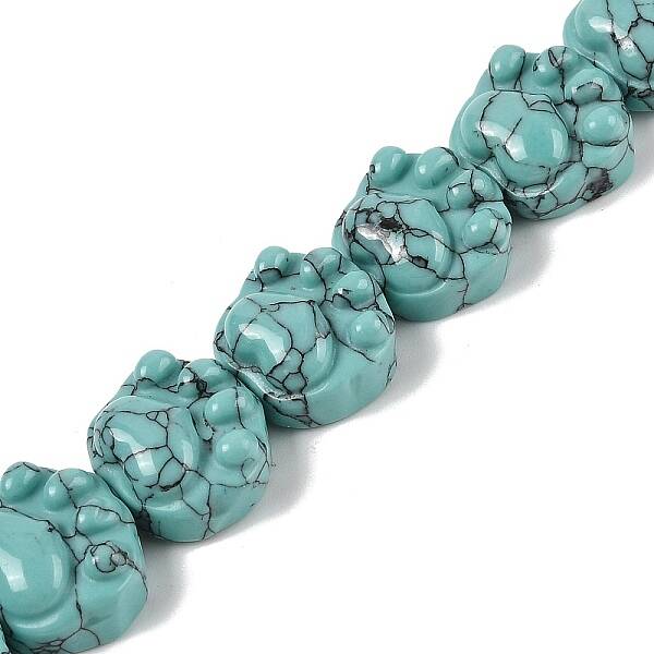 Synthetic Turquoise Beads Strands