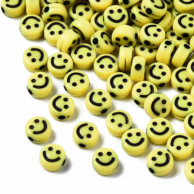 Opaque Craft Acrylic Beads