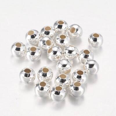 Iron Round Beads