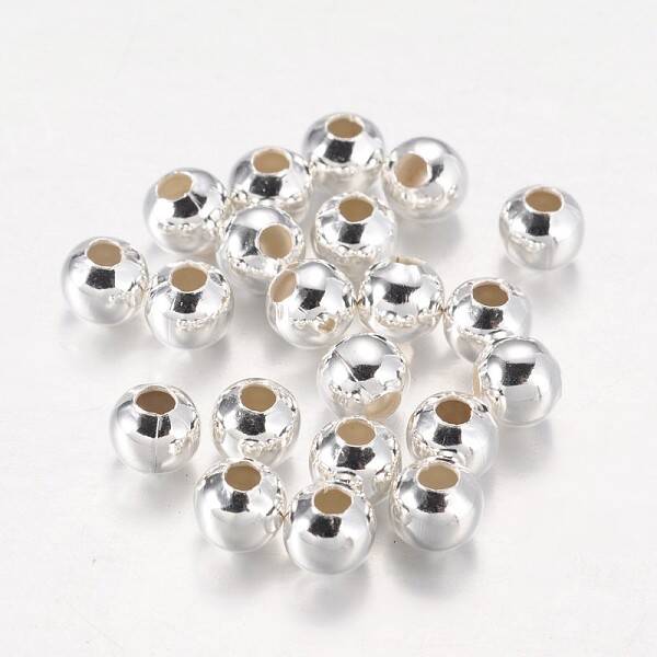 Iron Round Beads