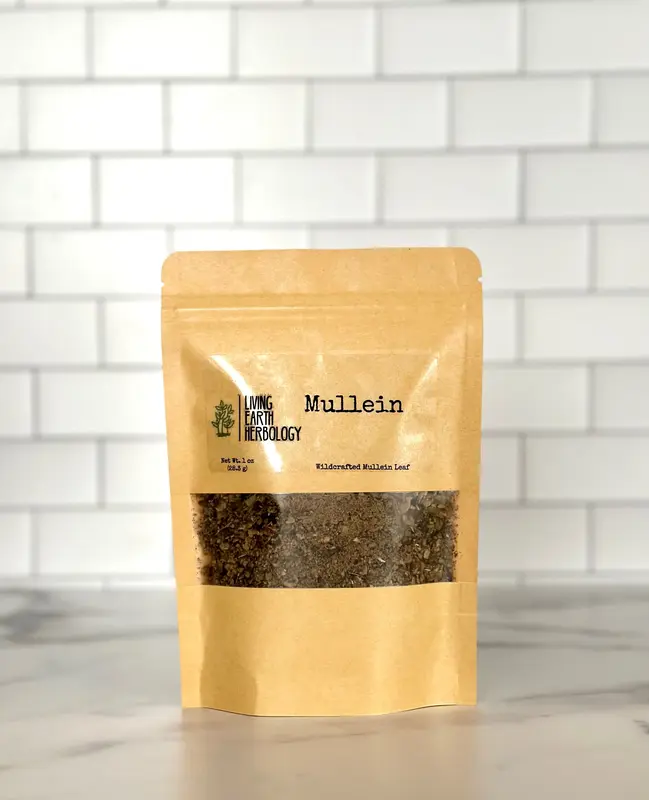 Mullein Leaf Lung Support Tea Organic