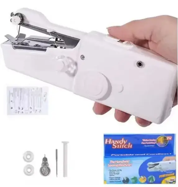 Portable Electric Sewing Machine - 1 Count Mini Handheld Sewing Machine for Beginner,  for Home DIY Clothing, Clothes DIY Too...