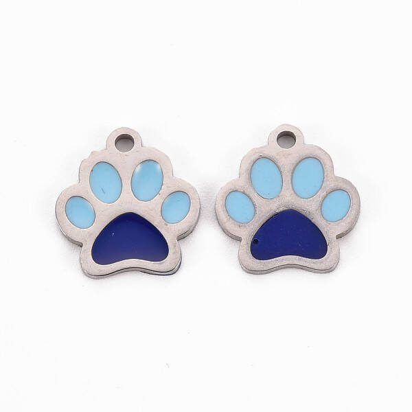 304 Stainless Steel Enamel Charms
