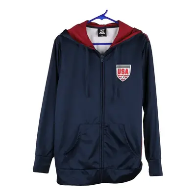 USA Striker Hoodie - Small Blue Polyester