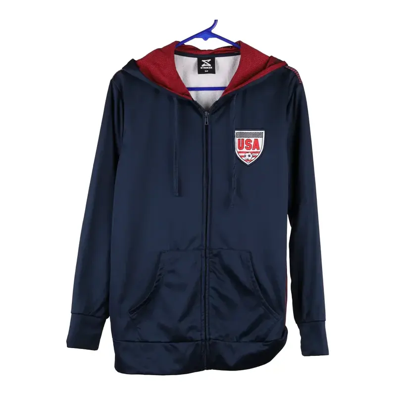 USA Striker Hoodie - Small Blue Polyester
