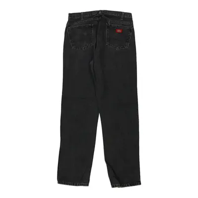 Dickies Carpenter Trousers - 36W 35L Black Cotton