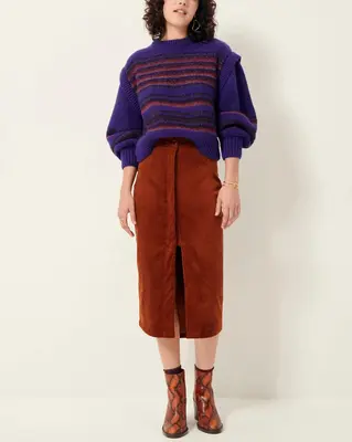 Skirt Amadeo Copper | Color: COPPER | Size: FR-38