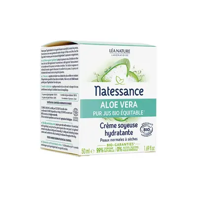Natessance Organic silky moisturizing cream 50ml