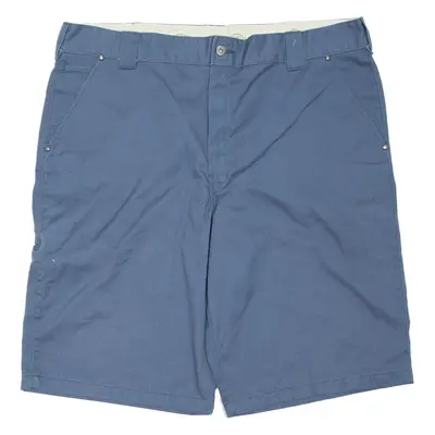 DICKIES Mens Workwear Shorts Blue Relaxed 2XL W42