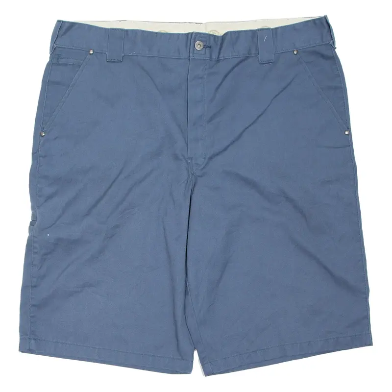 DICKIES Mens Workwear Shorts Blue Relaxed 2XL W42